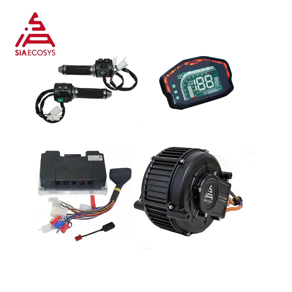 Mid Drive Motor Kit 72V 5000W - SiAECOSYS QSMOTOR QS165 V2 5000W 72V